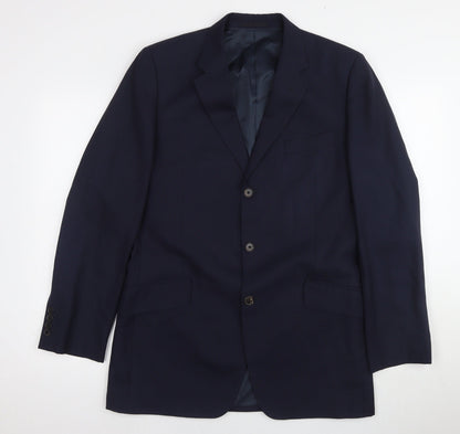 Mens UK Size 40 Jaeger Regular Blue Suit Jacket