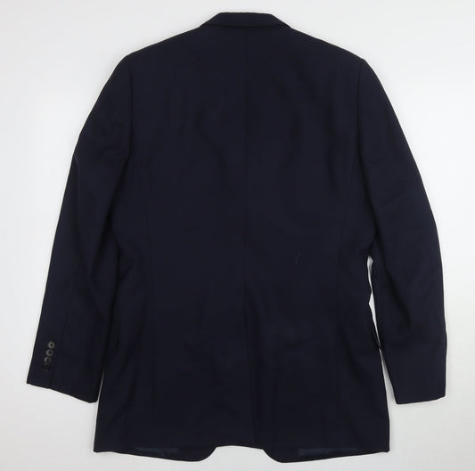 Mens UK Size 40 Jaeger Regular Blue Suit Jacket