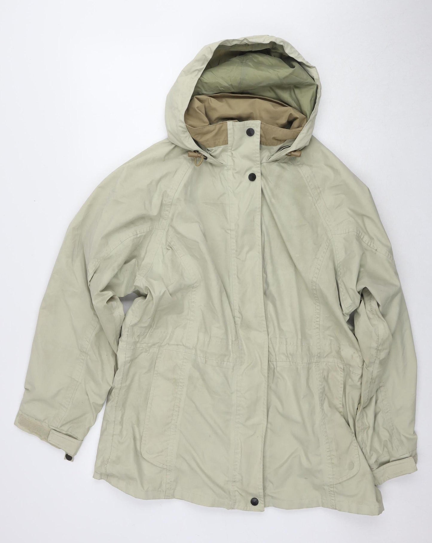 Womens UK Size 12 Regatta Beige Parka Coat