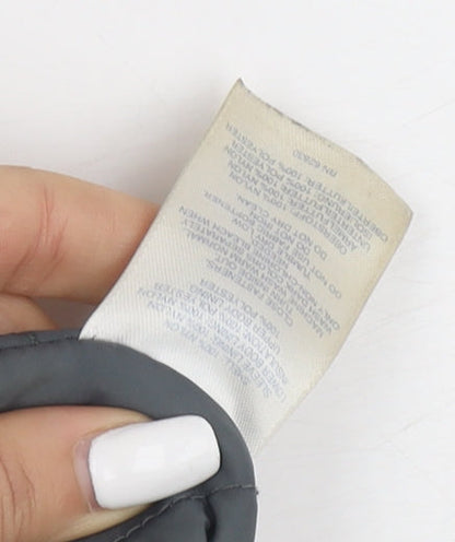 Mens UK Size S Lands' End Black Parka Coat