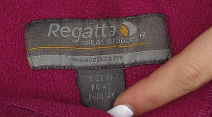 Regatta Women's Pink Pullover Hoodie Size 14