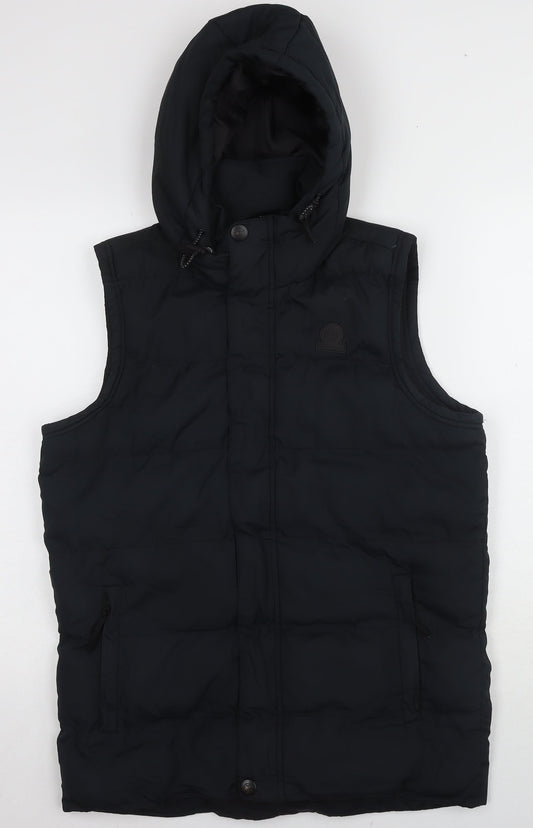 Mens UK Size S TOG24 Black Puffer Jacket