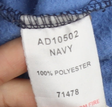 Mens UK Size S Cotton Traders Blue Fleece