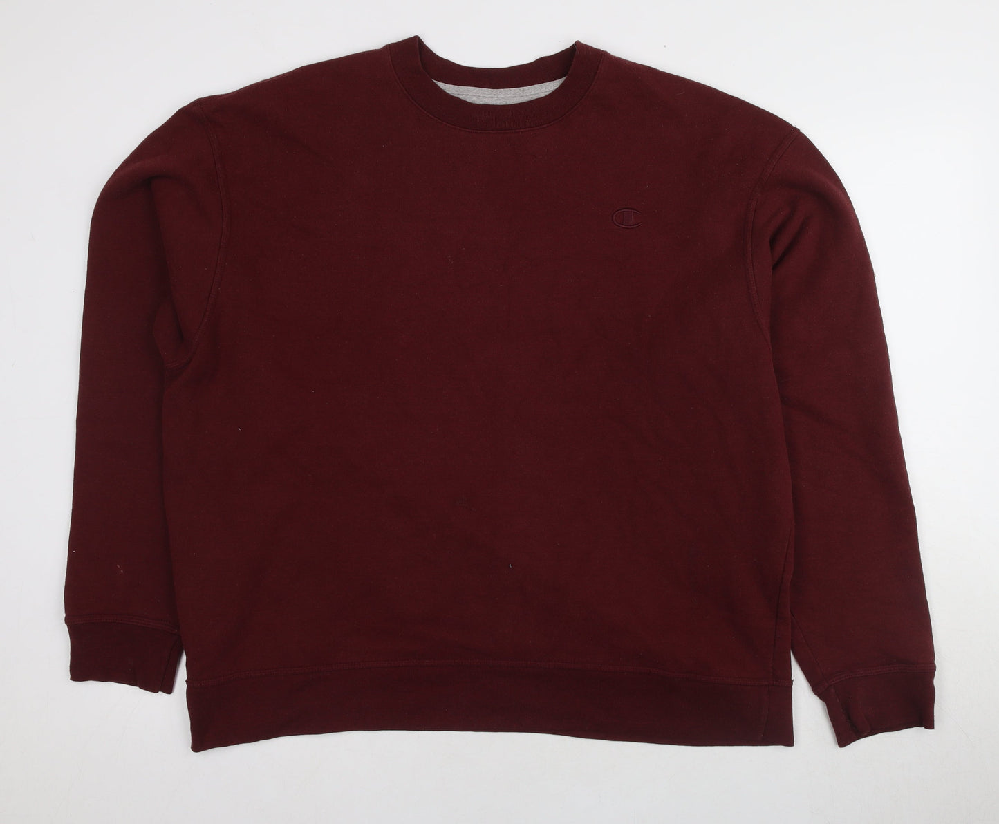 Mens UK Size XL Champion Red Pullover Sweatshirt
