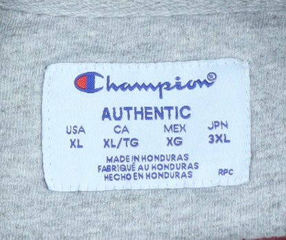 Mens UK Size XL Champion Red Pullover Sweatshirt