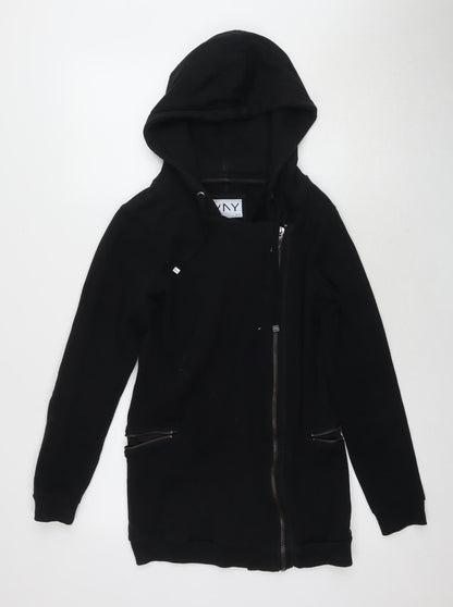 Marc New York Women’s Black Full Zip Hoodie Size 8