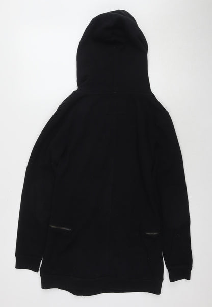 Marc New York Women’s Black Full Zip Hoodie Size 8