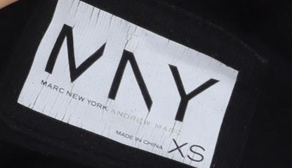 Marc New York Women’s Black Full Zip Hoodie Size 8