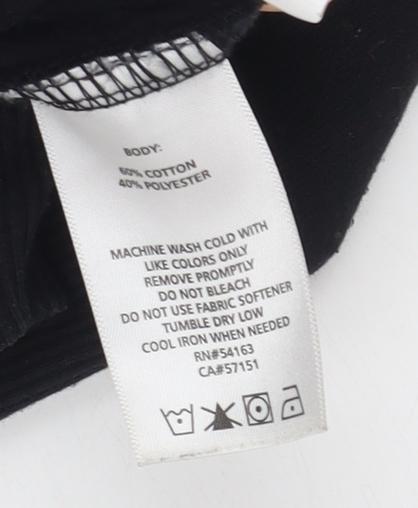 Marc New York Women’s Black Full Zip Hoodie Size 8