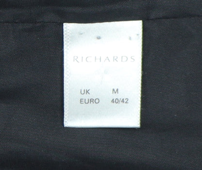 Womens UK Size M Richards Black Overcoat