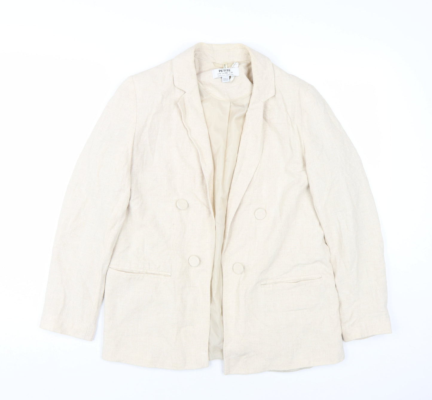 Dorothy Perkins Ivory Women's Petite Blazer Size 8