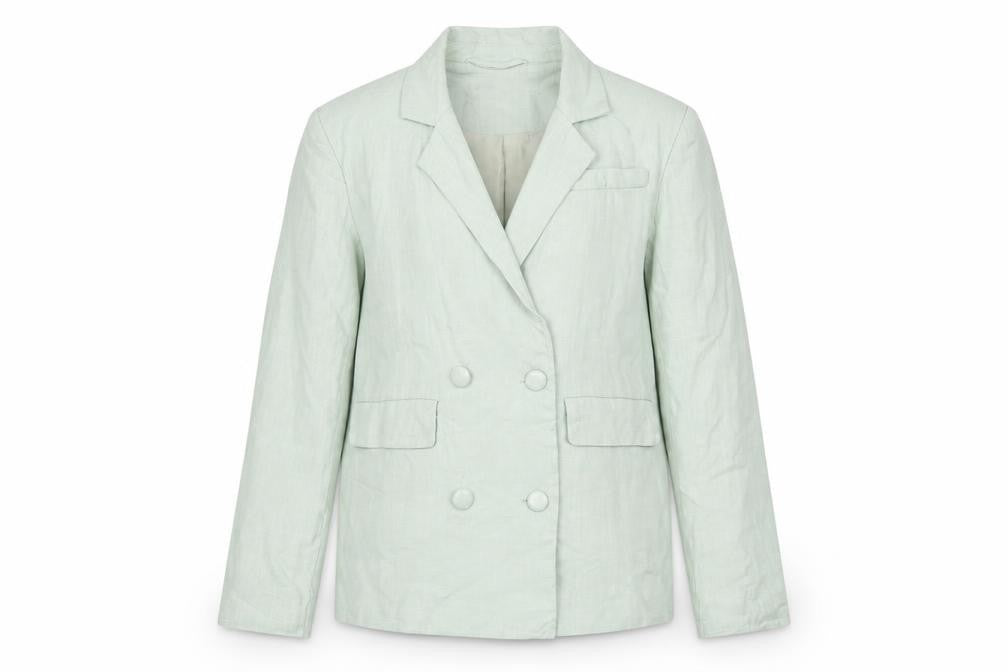 Womens UK Size 6 PRETTYLITTLETHING Regular Green Suit Jacket