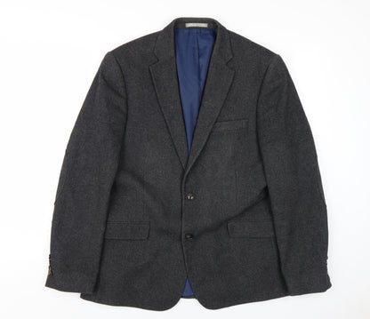 Mens UK Size 42 Marks and Spencer Regular Grey Suit Jacket