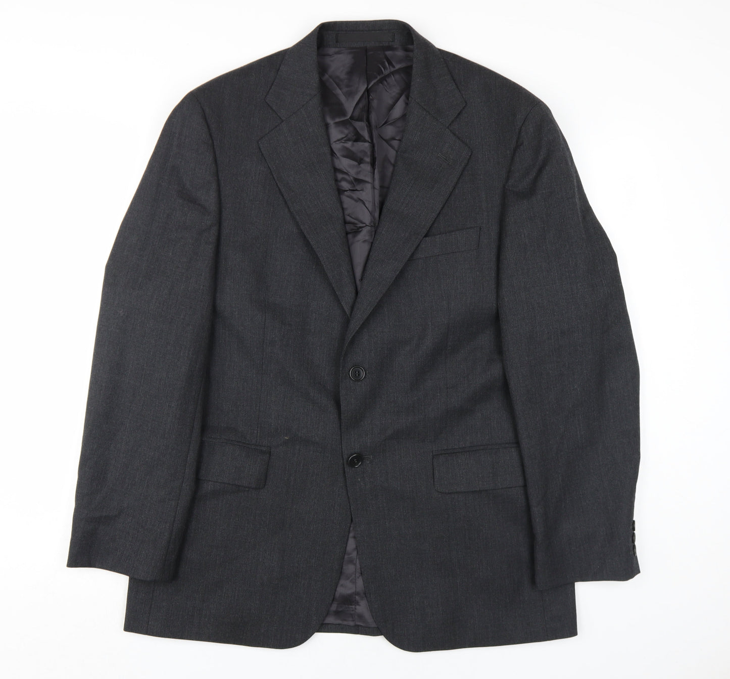 Mens UK Size 40 Marks and Spencer Regular Grey Suit Jacket