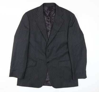 Mens UK Size 40 Marks and Spencer Regular Grey Suit Jacket