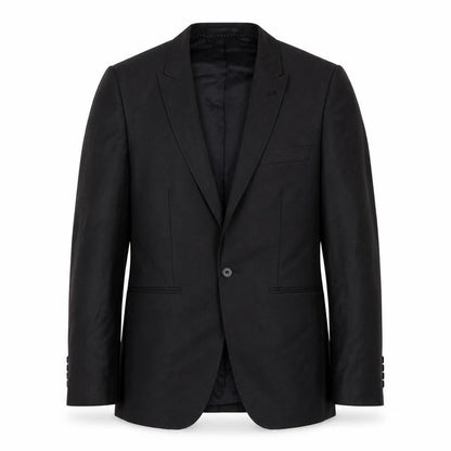 Mens UK Size 36 Milan Collection Regular Black Suit Jacket