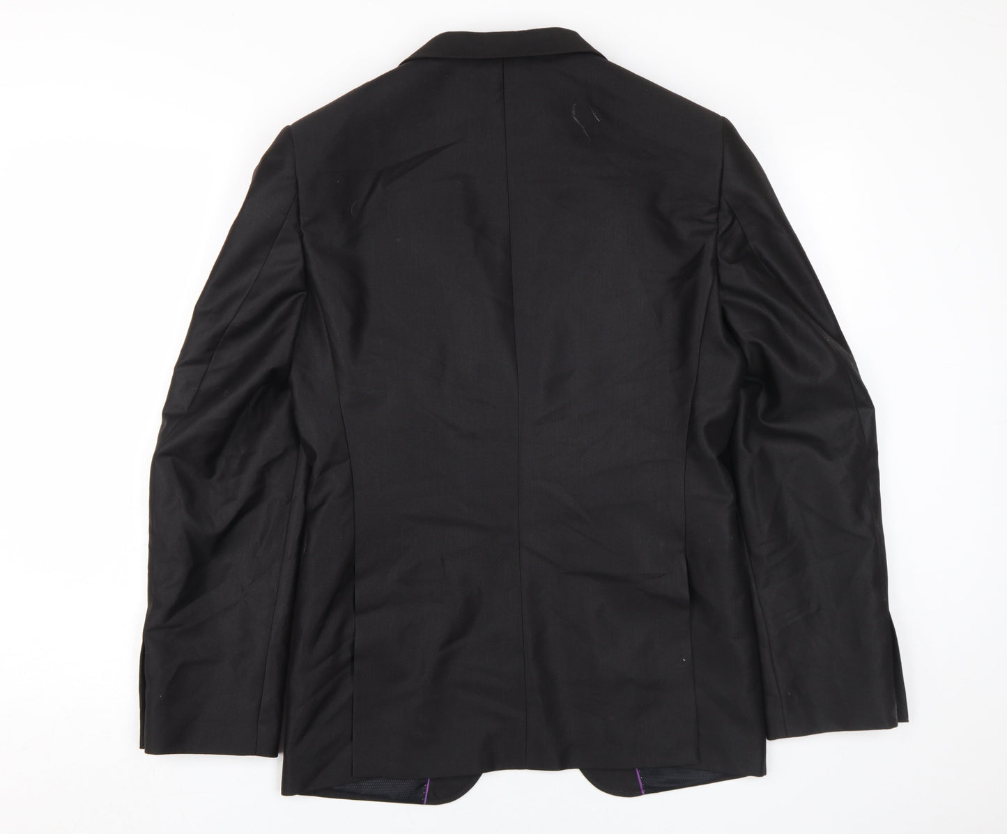 Mens UK Size 36 Milan Collection Regular Black Suit Jacket