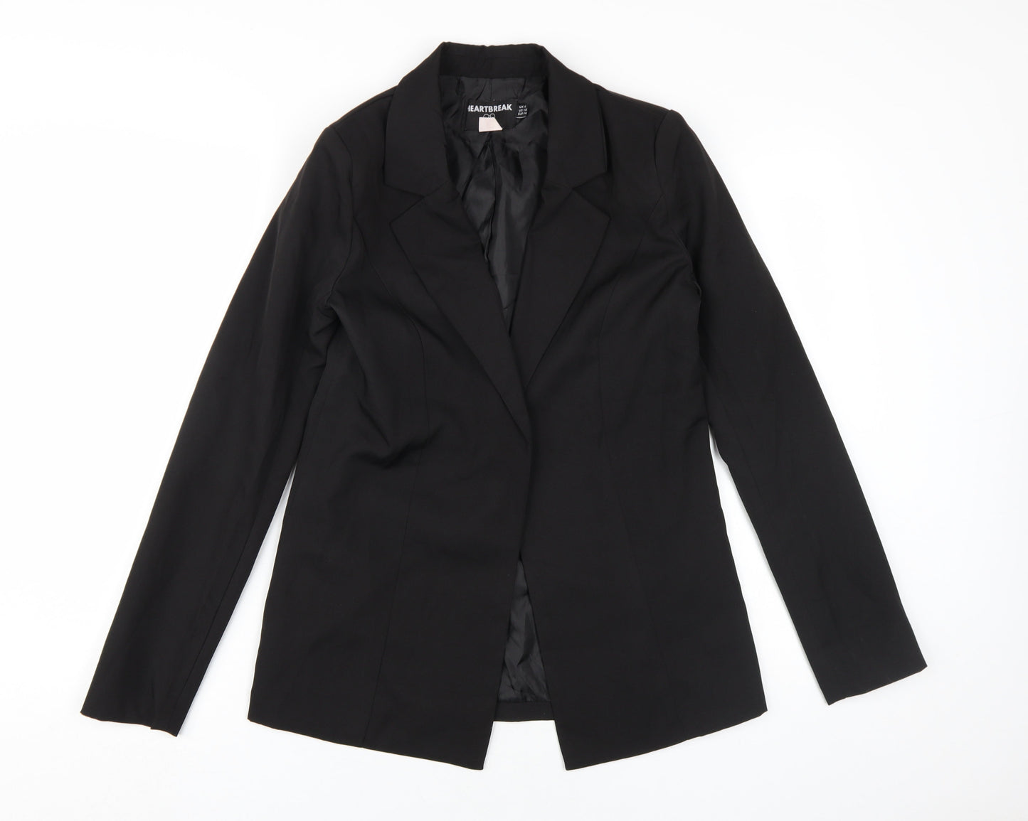 Heartbreak Women's Black Blazer, Size 6, Slim Fit