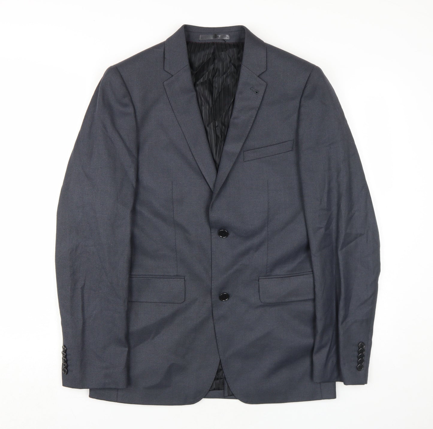 Mens UK Size 36 Ventuno 21 Regular Blue Suit Jacket