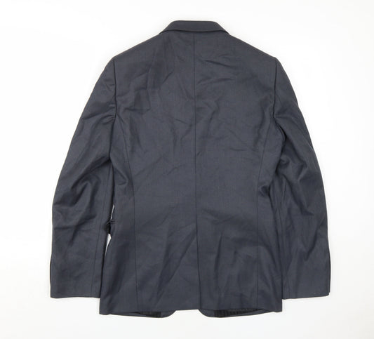 Mens UK Size 36 Ventuno 21 Regular Blue Suit Jacket