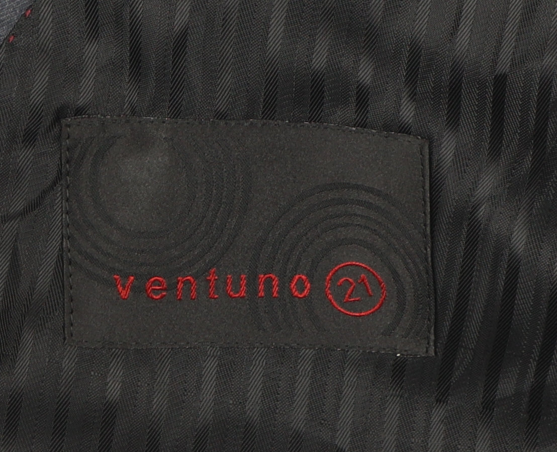 Mens UK Size 36 Ventuno 21 Regular Blue Suit Jacket