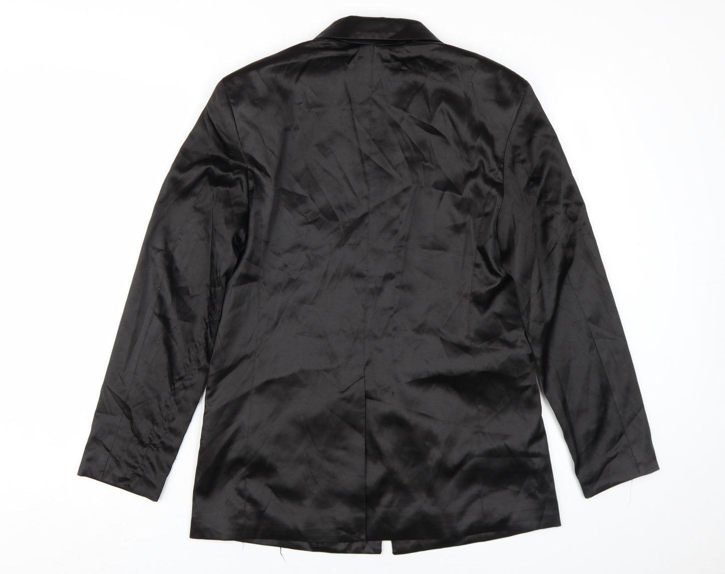 Womens UK Size 2XS H&M Black Basic Jacket