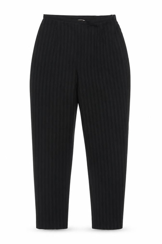Womens UK Size 12 Kaliko Regular Fit Dress Pants Black Trousers