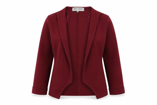 Womens UK Size 10 Parisian Collection Red Basic Jacket