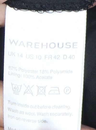Womens UK Size 14 Warehouse A-Line  Skirt