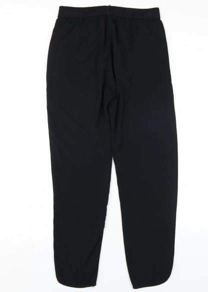 Womens UK Size 8 H&M Regular Fit  Black Trousers