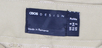 ASOS DESIGN Women's Beige Dress Pants Size 6