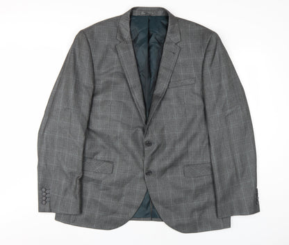 Mens UK Size 46 NEXT Regular Grey Suit Jacket