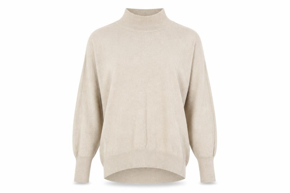 Womens UK Size XS InWear Beige Pullover Jumper