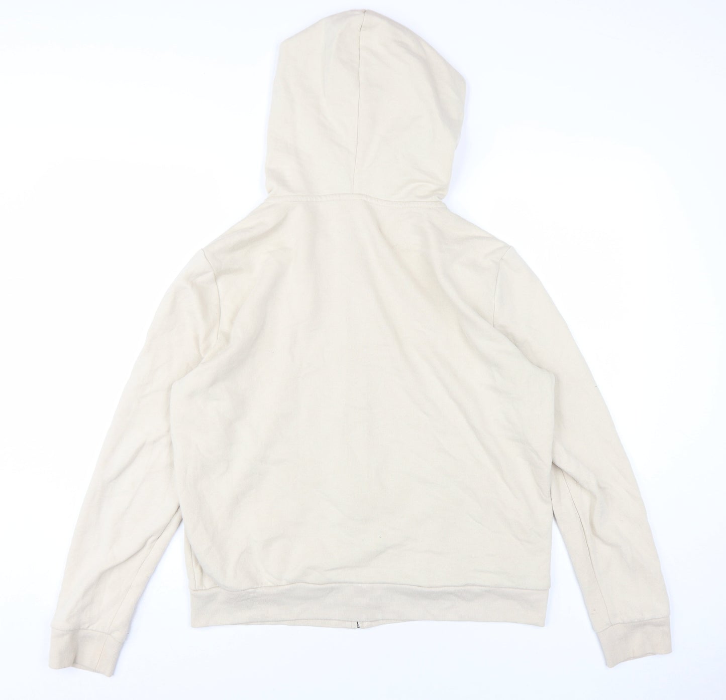 Victoria's Secret Women's Beige Full Zip Hoodie L