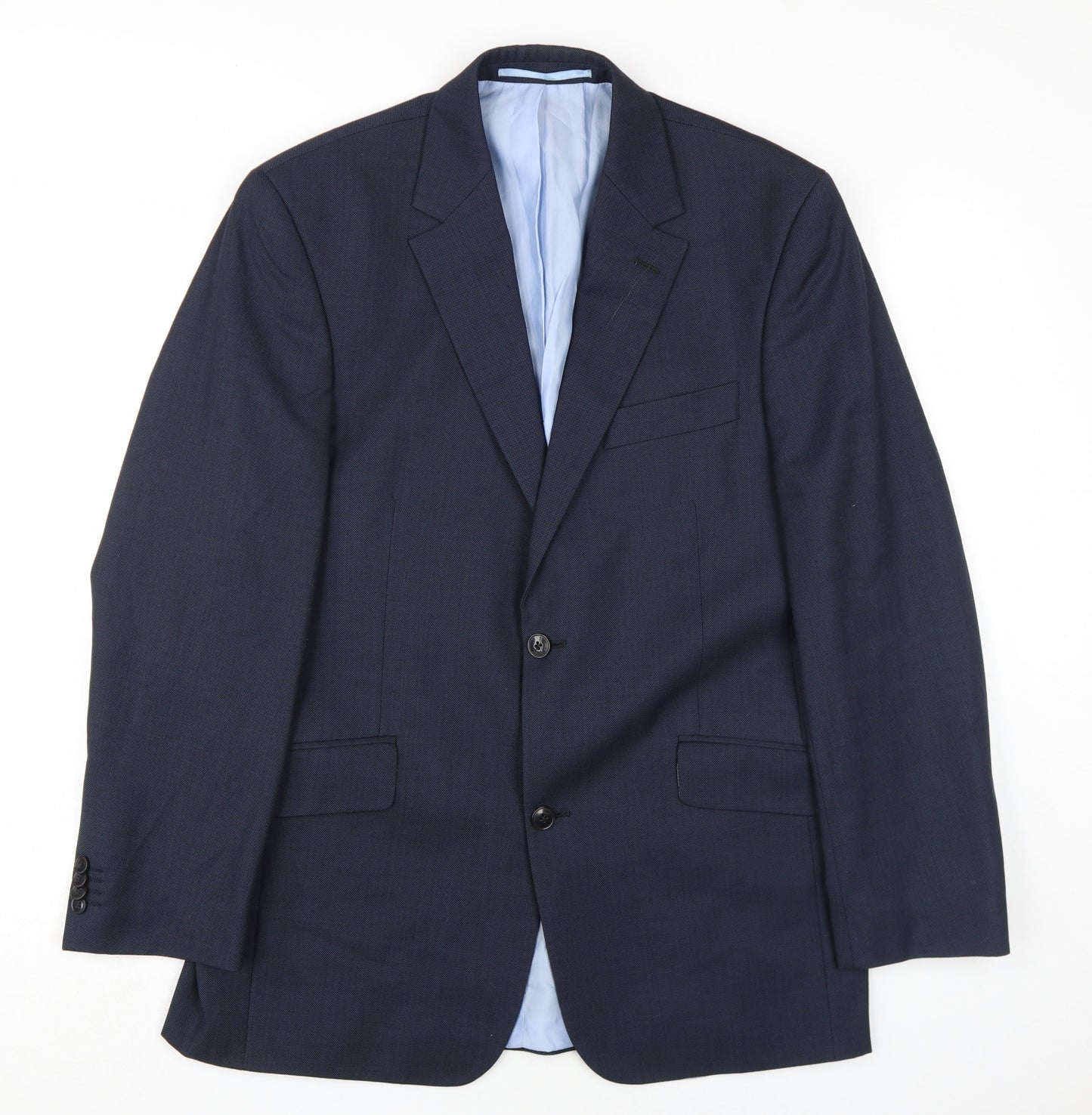 Mens UK Size 40 Daniel Hechter Regular Blue Suit Jacket