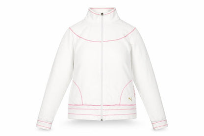 Womens UK Size 12 PUMA White Full Zip Sweatshirt