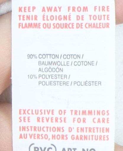 Puma Women's White Full Zip High Neck Sweatshirt UK 12