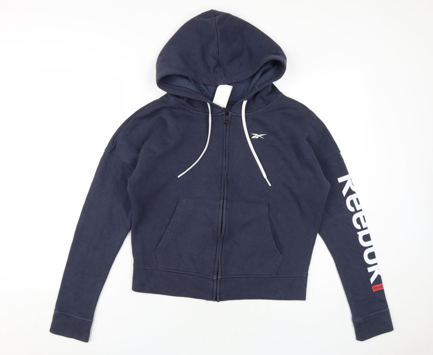Reebok Women's Blue XS Full Zip Hoodie