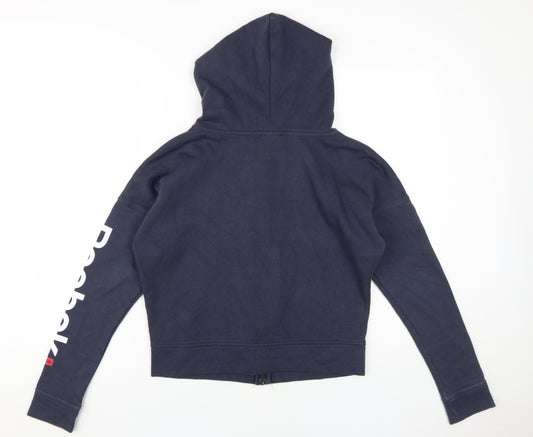 Reebok Women's Blue XS Full Zip Hoodie
