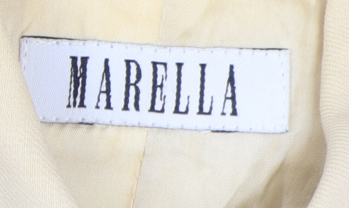 Womens UK Size 8 Marella Beige Basic Jacket