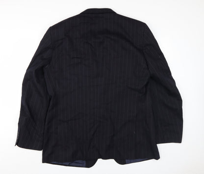 Mens UK Size 46 Mr Harry Regular Black Suit Jacket