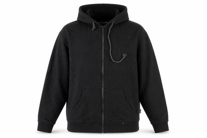 North Pro Men's Black Full Zip Hoodie L