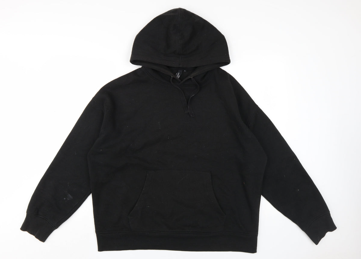 Additional front view of Nobody's Child Women's Black Pullover Hoodie -, size L