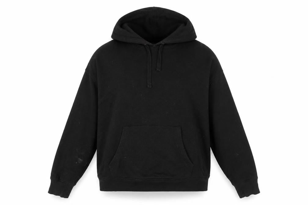Front view of Nobody's Child Women's Black Pullover Hoodie -, size L