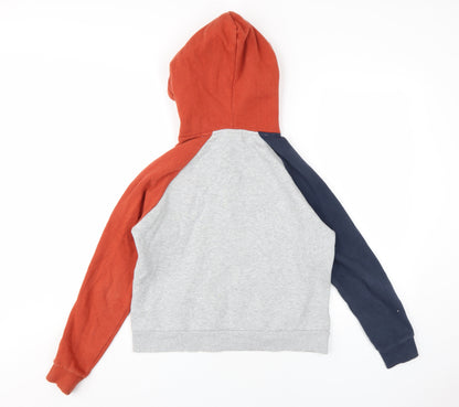 Russell Athletic Unisex Kids Colourblock Hoodie S