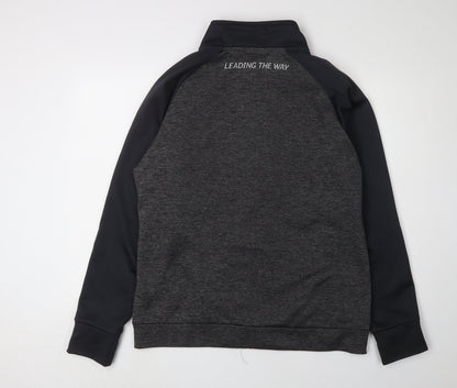 Davanti Men's Grey XL Full Zip Sports Sweatshirt