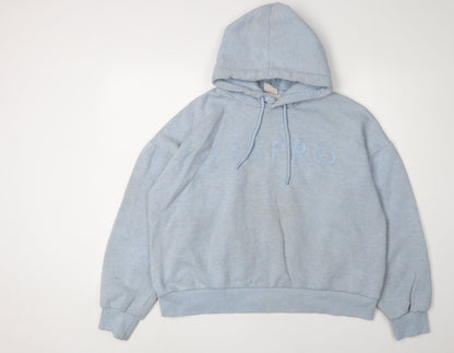USA Pro Women's Blue Pullover Hoodie Size 14