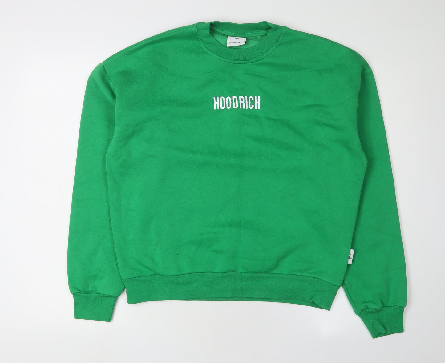 Mens UK Size XS Hoodrich Green Pullover Sweatshirt