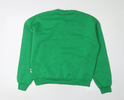 Mens UK Size XS Hoodrich Green Pullover Sweatshirt