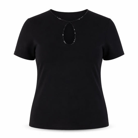 Womens UK Size L Fenn Wright Manson Black  T-Shirt